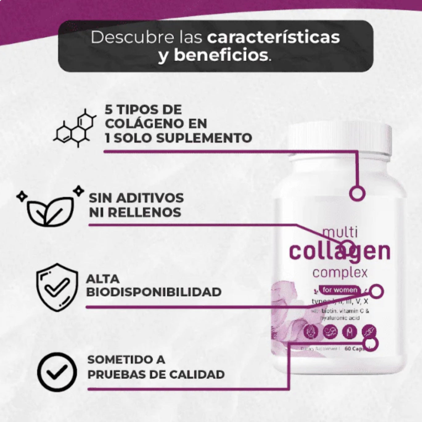 Multi Colágeno Complex™ | Resultados Reales + Belleza Natural