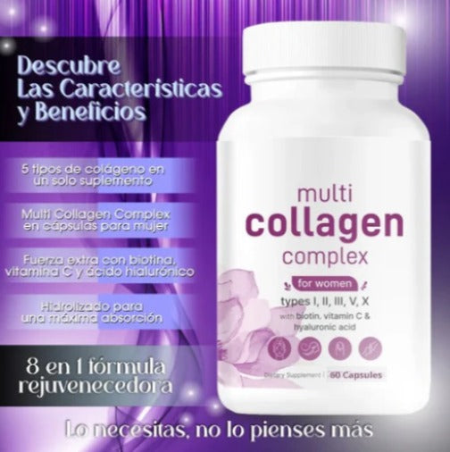 Multi Colágeno Complex™ | Resultados Reales + Belleza Natural