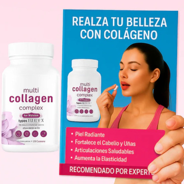 Multi Colágeno Complex™ | Resultados Reales + Belleza Natural
