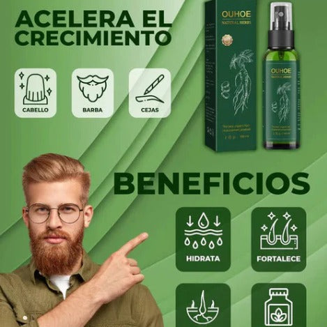 OUHOE Spray Capilar™ | Cabello Fuerte y Abundante