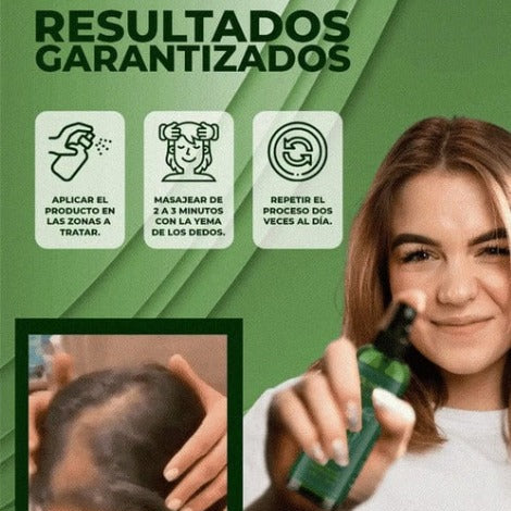 OUHOE Spray Capilar™ | Cabello Fuerte y Abundante